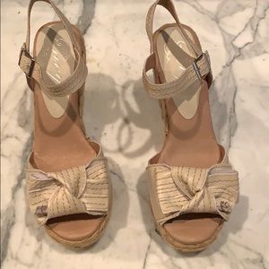 Cream espadrilles